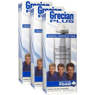 Grecian Formula Gradual Couleur des cheveux Mousse, 3 pk