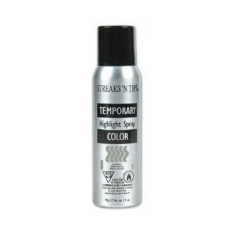 Icy White Temporary Color Highlight Spray 3.5oz (PACK OF 6)