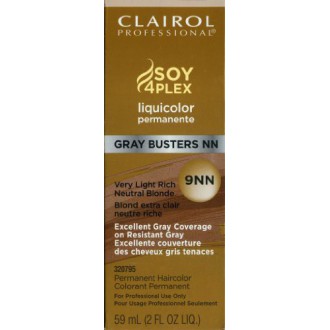 Clairol Professional Liquicolor 9Nn Gray Busters Very Light Rich Neutral Blonde 2oz