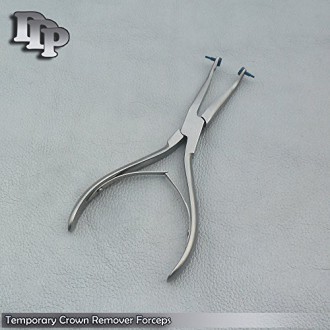 Forceps temporaires Couronne Remover avec 2 Pads mous pointe