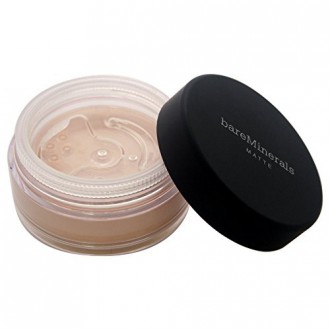 bareMinerals Broad Spectrum SPF 15 Matte Foundation, Medium Beige, 0.21 Ounce