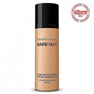 Bare Minerals BareSkin Pure Serum Foundation Broad Spectrum SPF 20 Bare Natural 07 1.0 oz