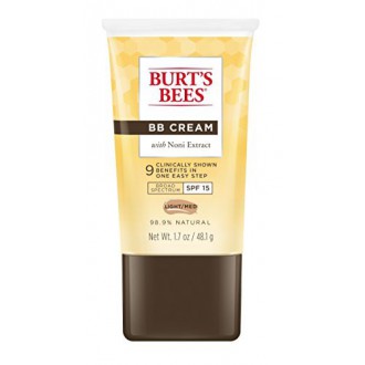 Abeilles Burt crème BB avec FPS 15, léger / moyen, 1,7 Onces