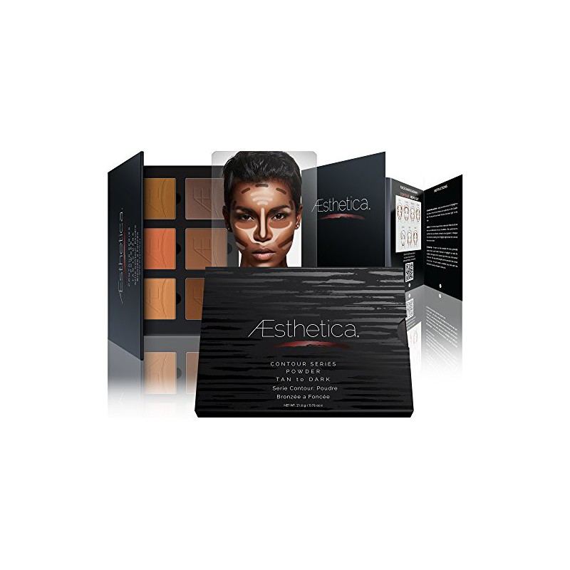 Aesthetica Contour Series - Tan to Dark Powder Contour