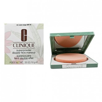 Clinique Superpowder Double Face Makeup for Dry Combination, No. 02 Matte Beige (mf-p), 0.35 Ounce