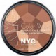 Mosaico de la rueda de color de Nueva York Polvo facial, Todo resplandor sobre bronce, 0,32 onza