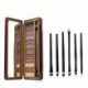 Ucanbe Naked Neutral Eye Shadow Palette with Professional Eyeshadow Applicator 6pcs Eye Makeup Brushes Set