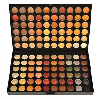 BLUETTEK 120 Color Eyeshadow Makeup Palette - Matte Earth Tone Series ( 4 Color)