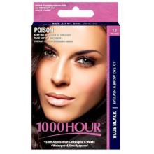 1000 Heure Cils &amp; Brow Dye / Teinte Kit Mascara permanent (Bleu-Noir)