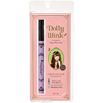 Dolly Wink Koji Liquid Eyeliner, Dark Brown