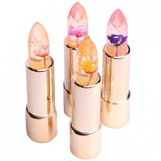 Kailijumei oficial de la jalea de la flor de la crema hidratante labial y brillo - muñeca Barbie rosa del polvo