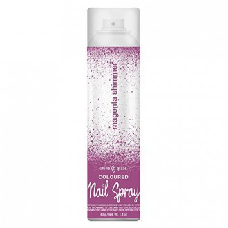 Nail Spray Nail Polish, Magenta Shimmer, 1.4 Fluid Ounce