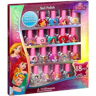 Townley Disney Princess Nail Polish Gift Set, 18 Pc by Townley