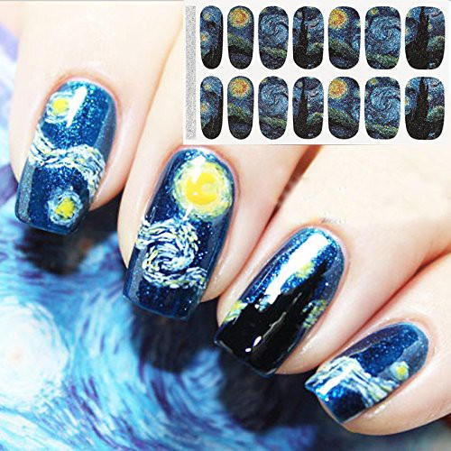 Arts: Van Gogh's Paint Brush Nail Stamping Plate | Maniology