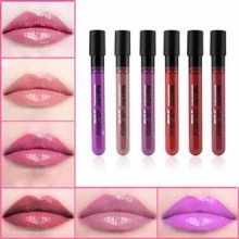 Tenworld 6 PCS brillo de labios del lápiz labial mate terciopelo estupendo impermeable de larga duración Not Fade