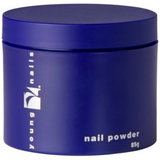 Young Nails Clear False Nail Powder, 85 Gram