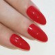 Bling Stiletto Art Faux ongles Faux Acrylique Red Fire me Up Pleine couverture moyenne Conseils UK