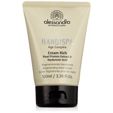 Alessandro Handspa RichCrema Crema de Manos, 3.38 onzas fluidas