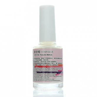 yibeier 15ml Adhésif Nail Art Glitter Glue Pour Autocollant Foil Conseils Nail de transfert par yibeier