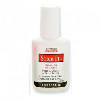 SuperNail Stick-On Brush-On colle à ongles 0,47 oz