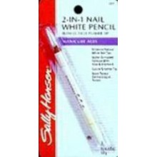 Sally Hansen Nail Blanc Crayon, 2-en-1