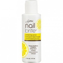 Gena Nail Brite Whitening Scrub 4oz, brush included