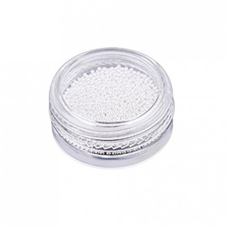 AMA (TM) 3g / Box Or Argent Nail Perles Glitter Nail Shinning Mirror Powder Do Not Fade Metallic Decorat (Silver)