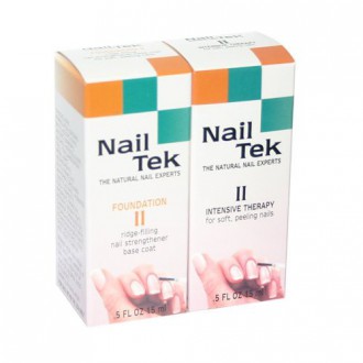 Nail Tek Intensitive Therapy II With Free Foundation II (Size.5x2)