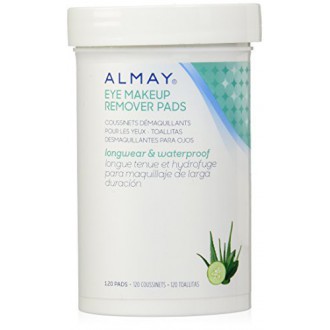 Almay Longwear and Waterproof Eye Makeup Remover Pads, 120 count