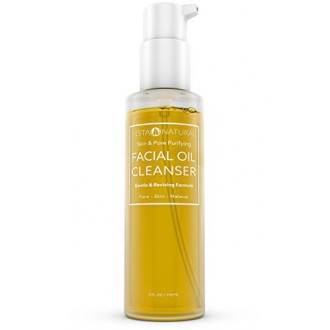 InstaNatural facial Aceite Limpiador - Deep Pore Aceite Limpiador, crema hidratante y maquillaje removedor - grande para el desb