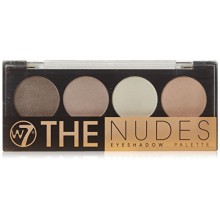 W7 Naked Nudes Eyeshadow Palette (4 Neutral Shades)