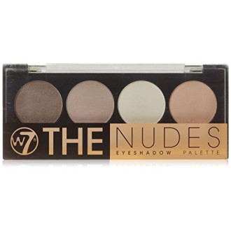 Palette Fard à Paupières W7 Nu Nudes (4 tons neutres)