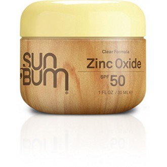 Sun Bum Claro Óxido de Zinc loción, de 1 onza