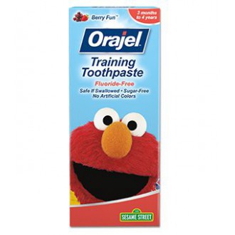 Dentifrice formation Orajel Elmo Fluoride-Free, 1.5 Oz