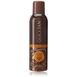 Body Drench Quick Tan Instant Self Tanner Bronzing Spray, Medium/Dark, 6 Ounce