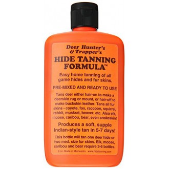 Deer Hunter's & Trapper's Hide & Fur Tanning Formula 8 oz.