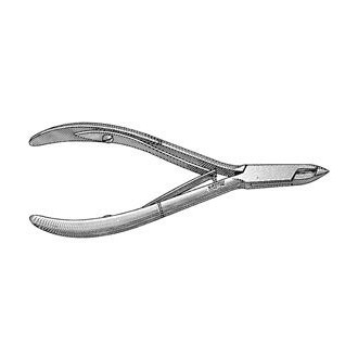 Miltex Tissue et cuticules Nippers, inoxydable, à double ressort, Miltex, 40-245SS