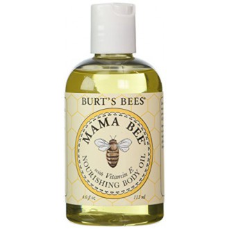 Burt's Bees Mama Bee Body Oil with Vitamin E, 4-Ounce Bottles (Pack of 2)