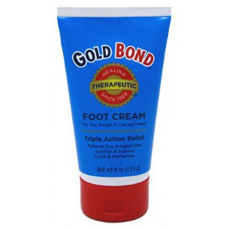 Gold Bond Foot Cream Triple Action Relief 4oz (Pack of 3)