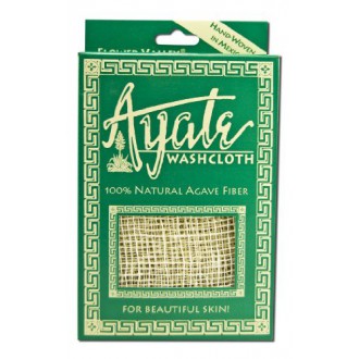 Ayate Washcloth, 100% Natural Agave Fiber, 1 washcloth