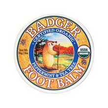 Badger - Bálsamo Pies Menta y Árbol del Té - 2 oz