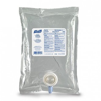 PURELL 2156-04 NXT ahorrador del espacio de recarga, - Advanced desinfectante de manos (1000 ml) - Paquete de 4