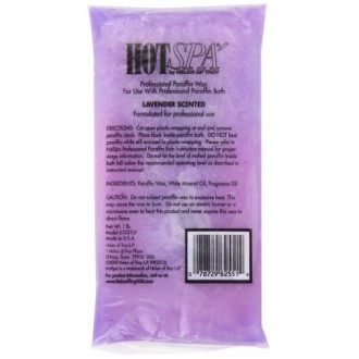 HOT SPA Paraffine Recharge, Lavande, 1 Pound