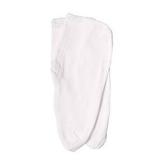 Spa Sœur White "Stretch Cotton" Nuit Chaussettes d'humidité (97% coton 3% Lycra)