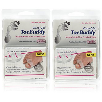 Visco-GEL Toe Buddy - Paquet de 2