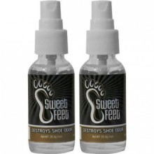 Set of 2 Shoe Deodorizing Spray - Sweet Feet Spray - Black Label