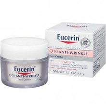 Los expertos Eucerin piel sensible Q10 Anti-arrugas cara crema 1,70 oz