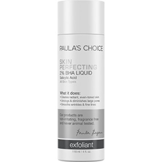 Choice PEAU Paula PERFECTIONNEMENT 2% BHA liquide acide salicylique Exfoliant pour comédons et pores dilatés - 4 oz