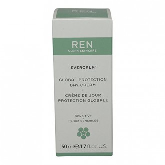 REN Clean Skincare Global Protection Crema de día, 1.7 onza líquida