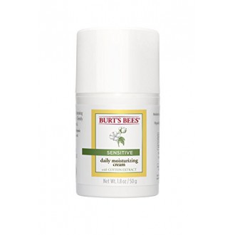 Las abejas de Burt Daily crema hidratante facial para piel sensible, 1,8 Onzas